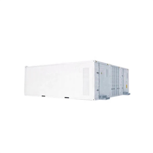 Large capacity frequency modulation solar container power supply